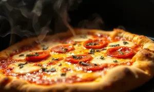 Idealna temperatura i czas pieczenia mrożonej pizzy, aby się nie przypaliła
