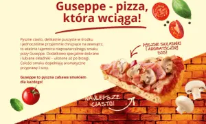 Jak zrobić pizzę Guseppe w piekarniku? Pyszne ciasto, aromatyczny sos i świeże składniki to sekret tej wyjątkowej pizzy.