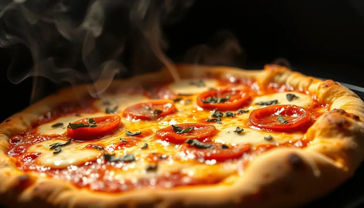 Idealna temperatura i czas pieczenia mrożonej pizzy, aby się nie przypaliła